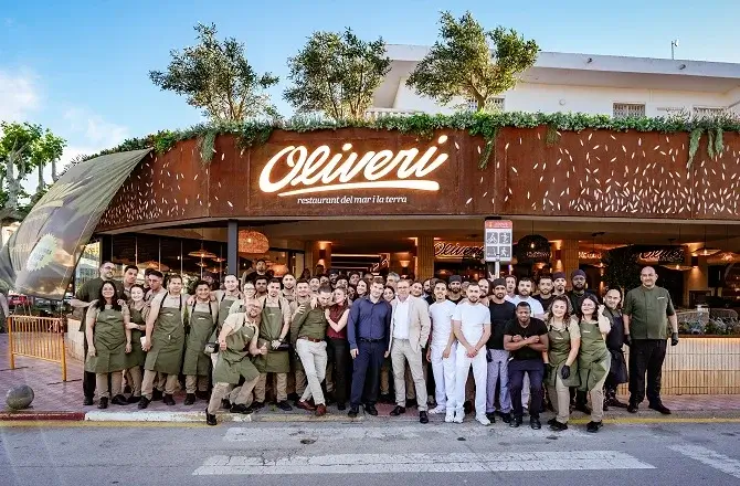 Personnel du restaurant Oliveri